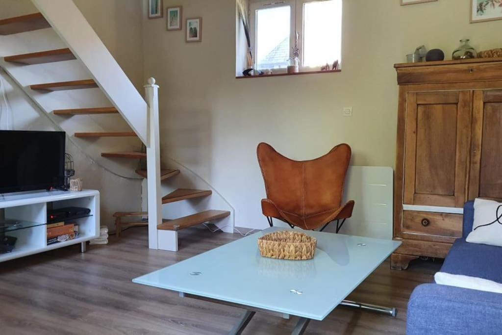 Apartmán La Chaumiere De Mano Berville-sur-Mer Exteriér fotografie