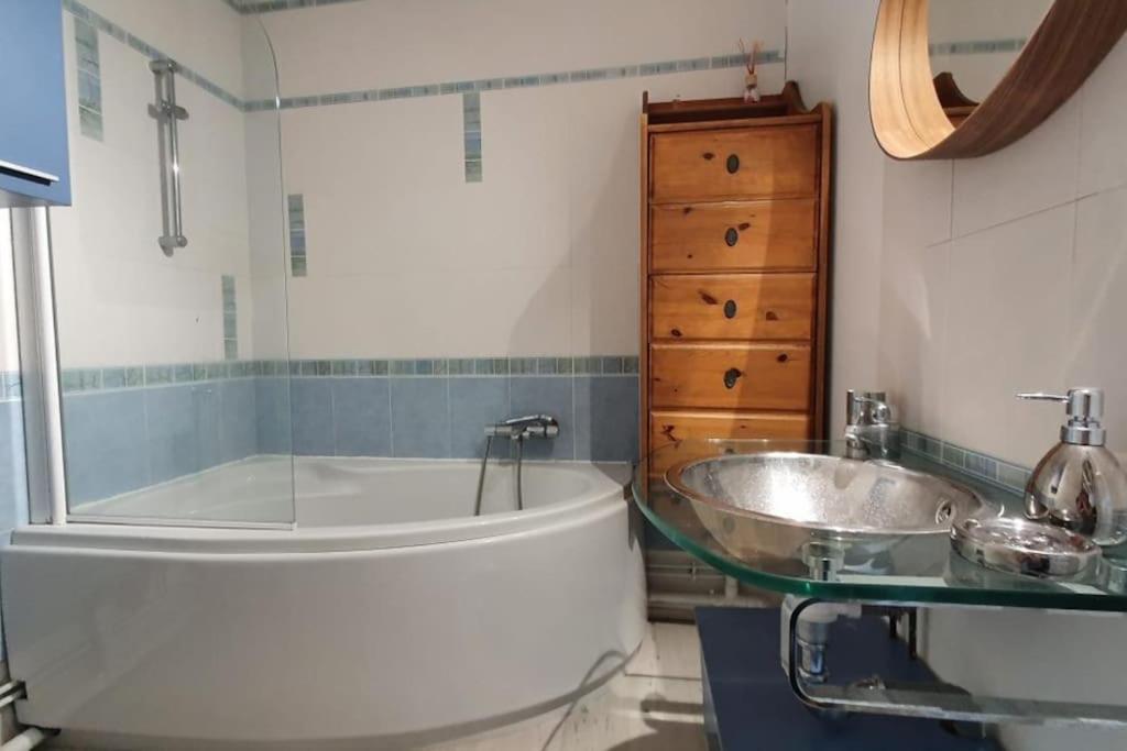 Apartmán La Chaumiere De Mano Berville-sur-Mer Exteriér fotografie
